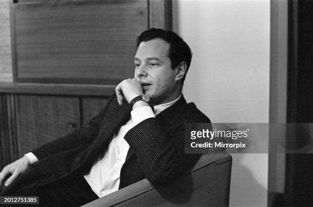 Brian Epstein, manager of The Beatles, 20th October 1963.