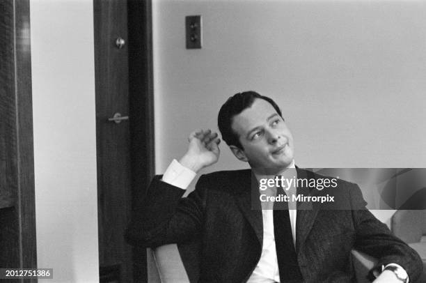 Brian Epstein, manager of The Beatles, 20th October 1963.