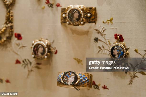 Several of the works on display at the Museo del Romanticismo, on 15 February, 2024 in Madrid, Spain. The Museo del Romanticismo is a state-owned...