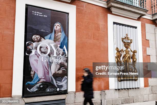 Facade of the Museo del Romanticismo, on 15 February, 2024 in Madrid, Spain. The Museo del Romanticismo is a state-owned museum. The space preserves...