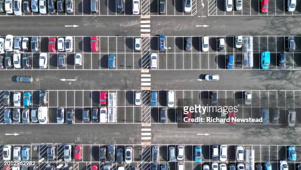 car park - orthographic symbol stock pictures, royalty-free photos & images