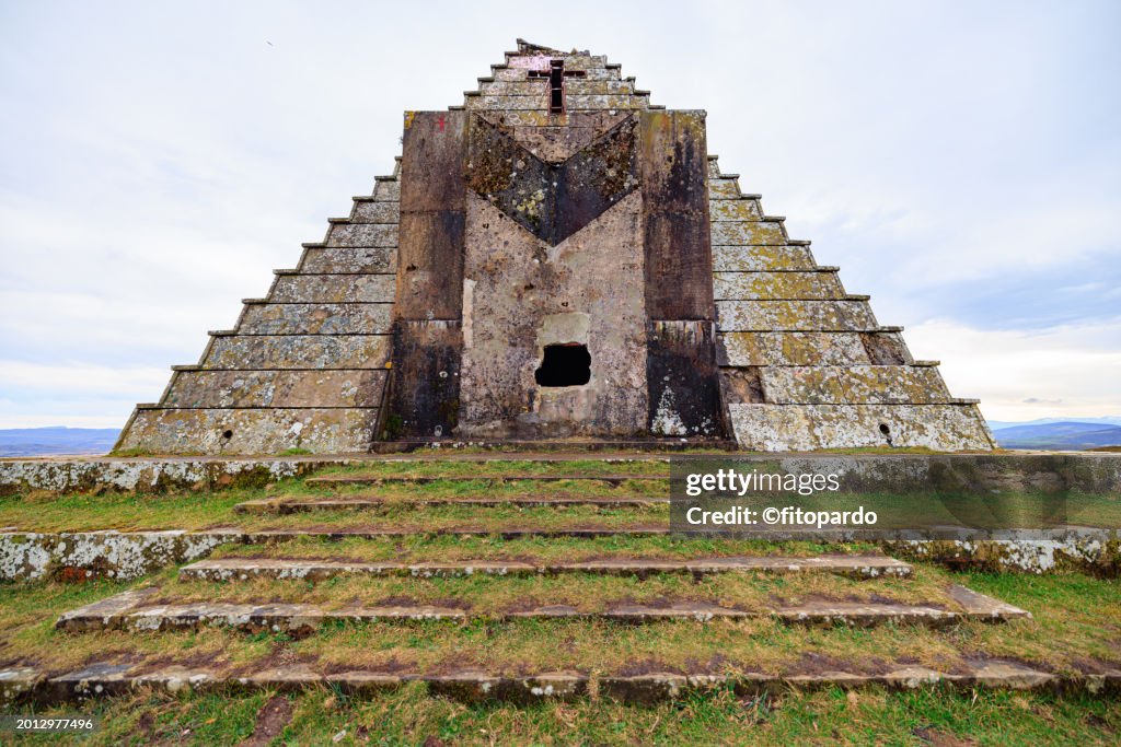 Italian Pyramid or Shield Mausoleum in Burgos