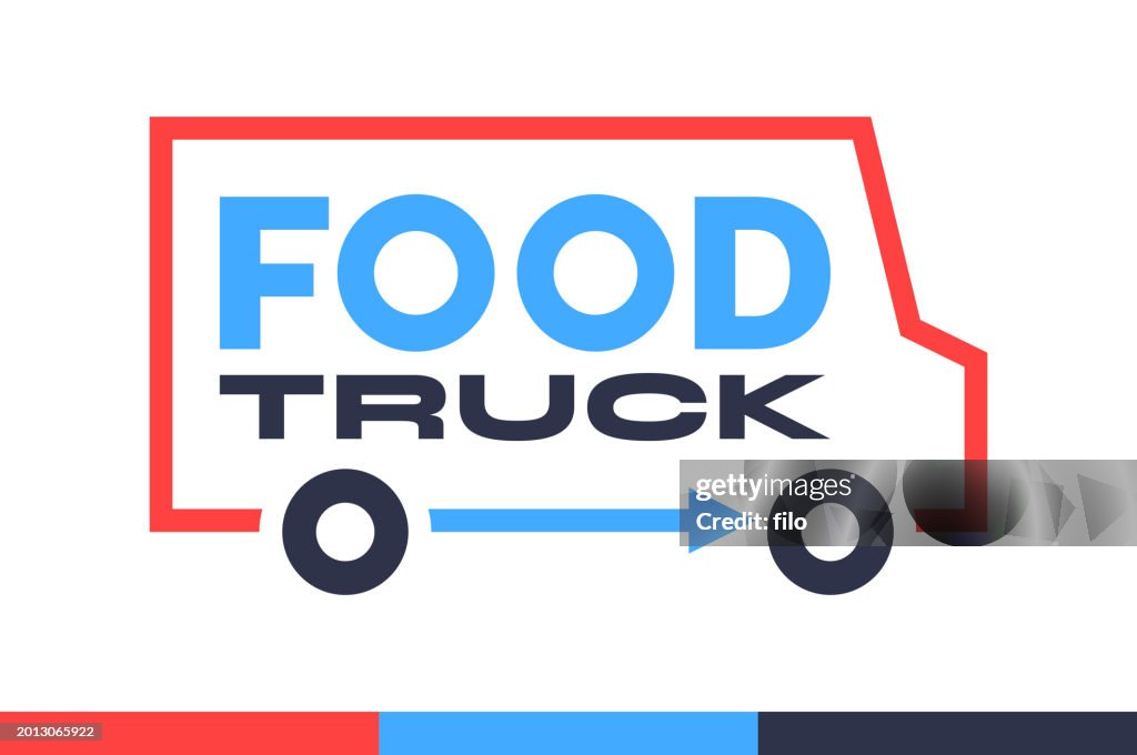 Foot Truck Design Symbol