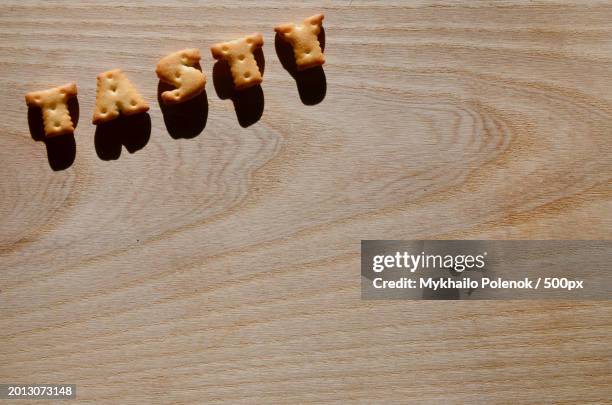 high angle view of food on table - table font view stock pictures, royalty-free photos & images