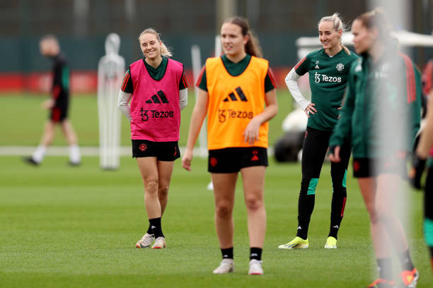 GBR: Manchester United Women Training Session