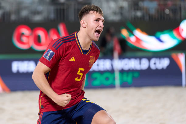 ARE: Spain v IR Iran: Group  B - FIFA Beach Soccer World Cup UAE 2024