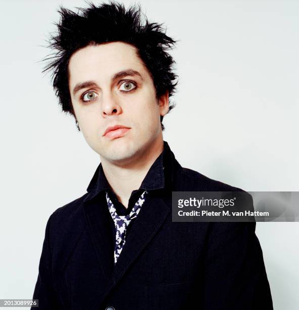 Singer Billie Joe Armstrong of Green Day is photographed for NME magazine on November 6, 2004 in Detroit, Michigan. PUBLISHED IMAGE.