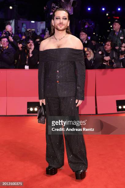 Riccardo Simonetti attend the "Small Things Like These" premiere and Opening Red Carpet for the 74th Berlinale International Film Festival Berlin at...