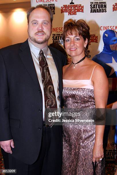 David Blocker attends the 29th Annual Saturn Awards presented by Cinescape May 18, 2003 at the Renaissance Hollywood Hotel in Los Angeles, California.