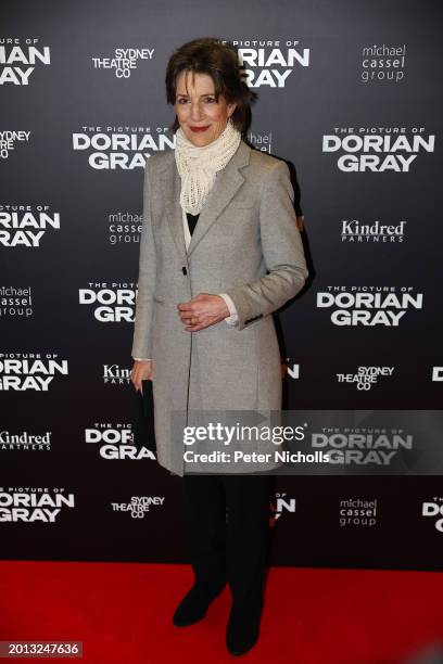 Harriet Walter attends the "The Picture of Dorian Gray" Opening Night at the Theatre Royal Haymarket on February 15, 2024 in London, England.