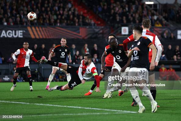 Feyenoord v AS Roma: Knockout Round Play-offs First Leg - UEFA Europa League 2023/24 Feyenoord v AS Roma: Knockout Round Play-offs First Leg - UEFA Europa League 2023/24