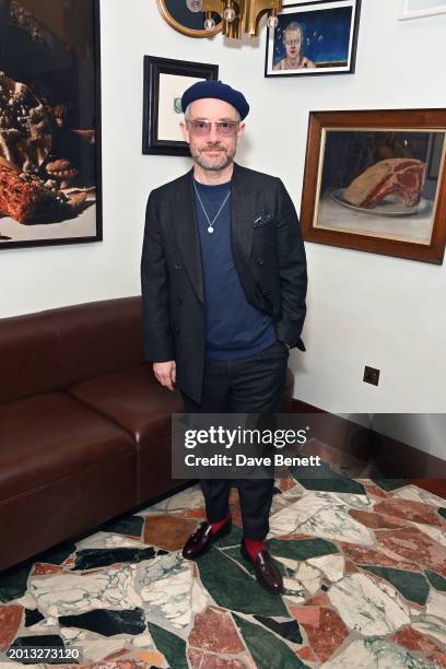 Martin Freeman attends an exclusive dinner hosted by British GQ and Paul Smith to celebrate Excellence in Film with Barry Keoghan at Mount Street...