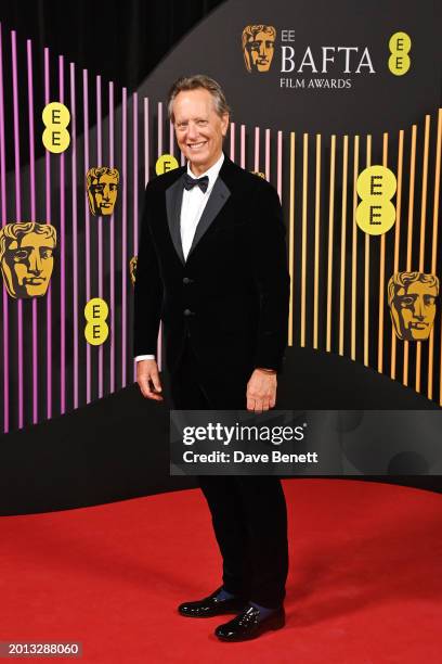 Richard E. Grant attends the 2024 EE BAFTA Film Awards at The Royal Festival Hall on February 18, 2024 in London, England.