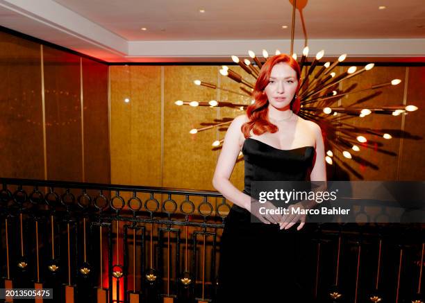 Eleanor Tomlinson attends the BAFTA Gala 2024, supported by Bulgari at The Peninsula Hotel on February 15, 2024 in London, England.