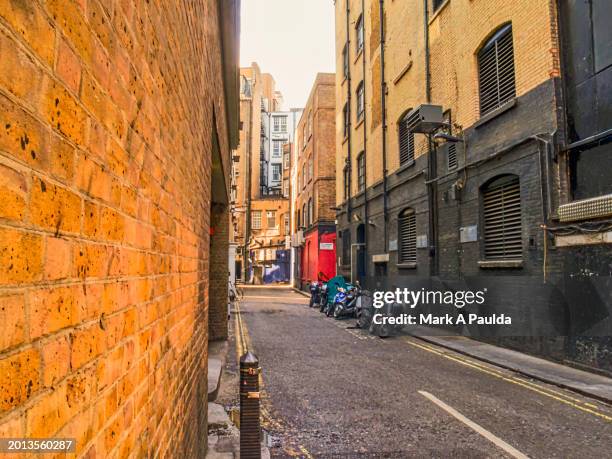 soho alley - alley stock pictures, royalty-free photos & images