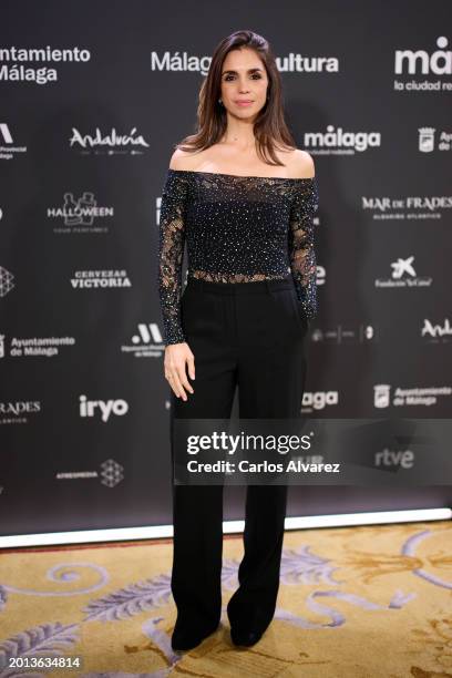 Elena Furiase attends the Malaga Film Festival 2024 presentation at the Royal Theater on February 15, 2024 in Madrid, Spain.