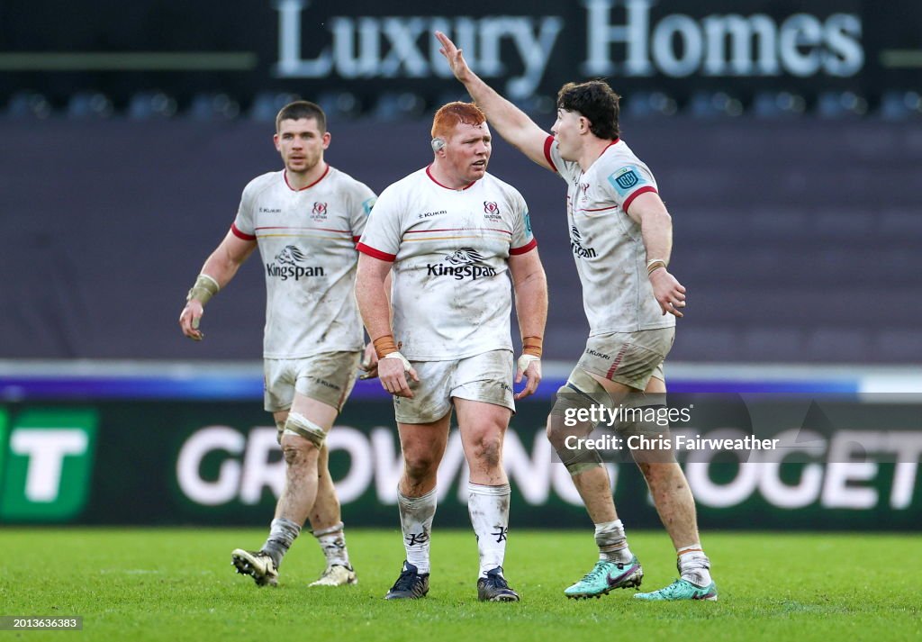 Steven Hohn Rugby Wales , United Kingdom - 18 February 2024; Dejected Steven Kitshoff ...
