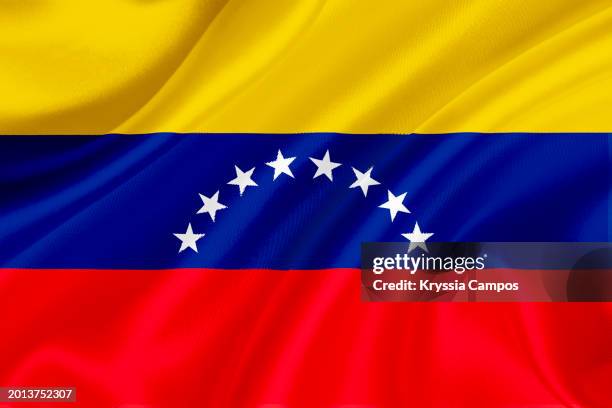 flag of venezuela - bandera venezuela fotografías e imágenes de stock