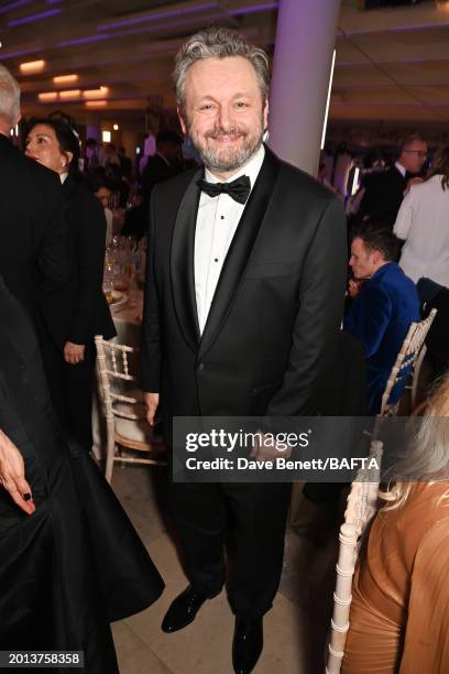 Michael Sheen attends the EE BAFTA Film Awards 2024 Dinner at The Royal Festival Hall on February 18, 2024 in London, England.