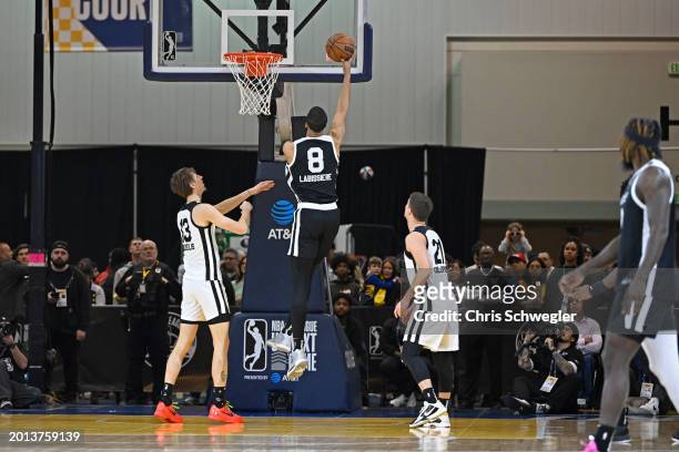 Skal Labissiere of Team BallIsLife shoots the ball during the game against Team Giraffe Stars during the G League Next Up Game Presented by AT&T as...