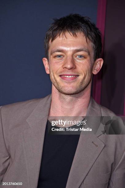 Jannis Niewoehner attends the NRW Reception on the occasion of the 74th Berlinale International Film Festival Berlin at Vertretung des Landes...