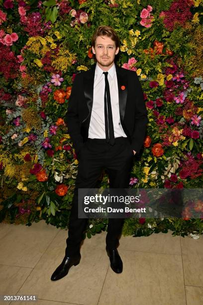 Joe Alwyn attends the British Vogue And Tiffany & Co. Celebrate Fashion And Film Party 2024 at Annabel's on February 18, 2024 in London, England.