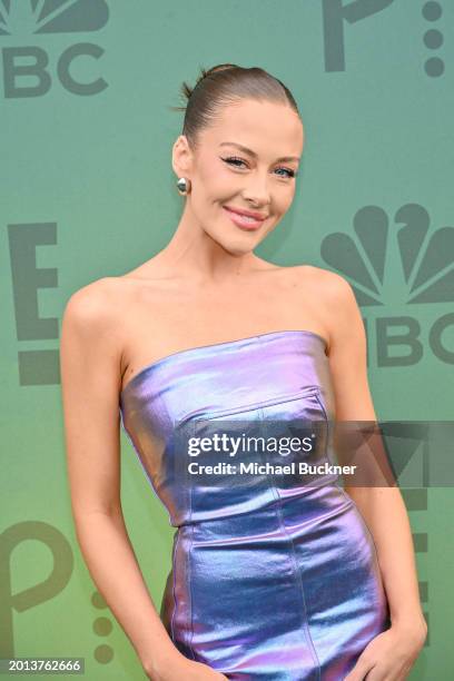 Brooke Schofield at the People's Choice Awards held at Barker Hangar on February 18, 2024 in Santa Monica, California.