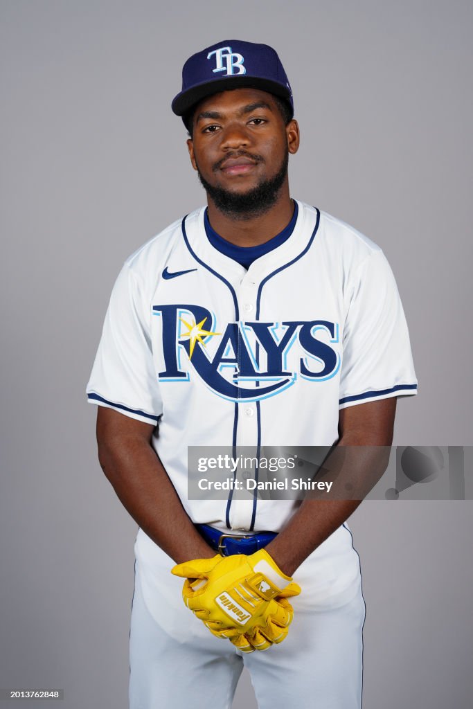 Basabe Rays Osleivis Basabe of the Tampa Bay Rays poses for a photo during the ...