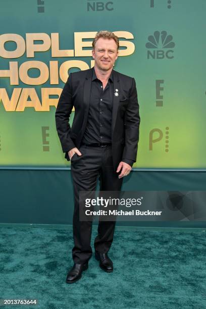 Kevin McKidd at the People's Choice Awards held at Barker Hangar on February 18, 2024 in Santa Monica, California.