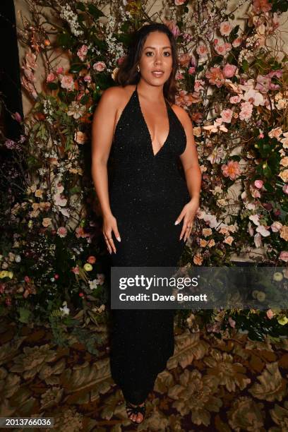 Nicole Lecky attends the Netflix 2024 BAFTA Awards after-party at Chiltern Firehouse on February 18, 2024 in London, England.