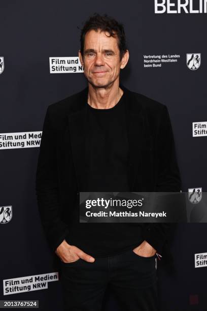 Tom Tykwer attends the NRW Reception during the 74th Berlinale International Film Festival Berlin at Vertretung des Landes Nordrhein-Westfalen on...