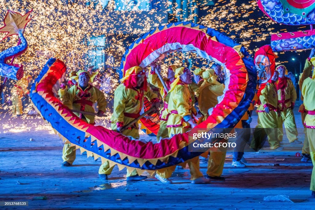 Dragon Dance Performance in Bijie