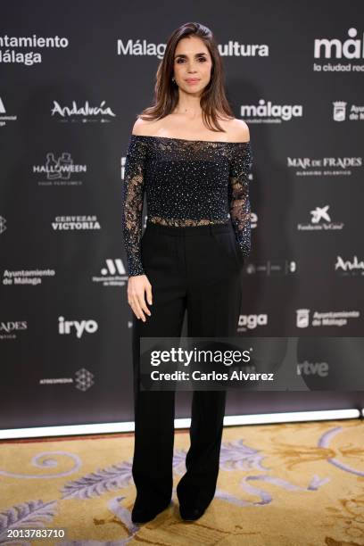 Elena Furiase attends the Malaga Film Festival 2024 presentation at the Royal Theater on February 15, 2024 in Madrid, Spain.