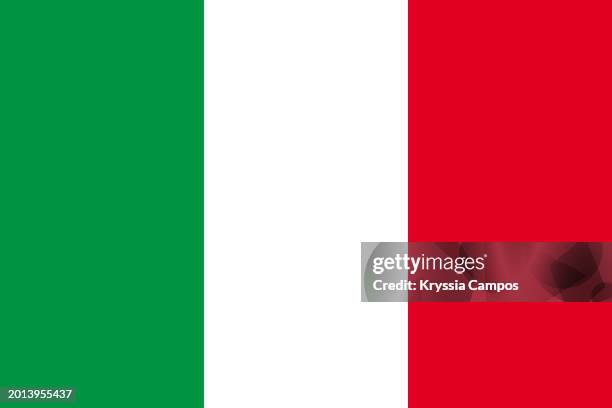 flag of italy - italy flag stock pictures, royalty-free photos & images