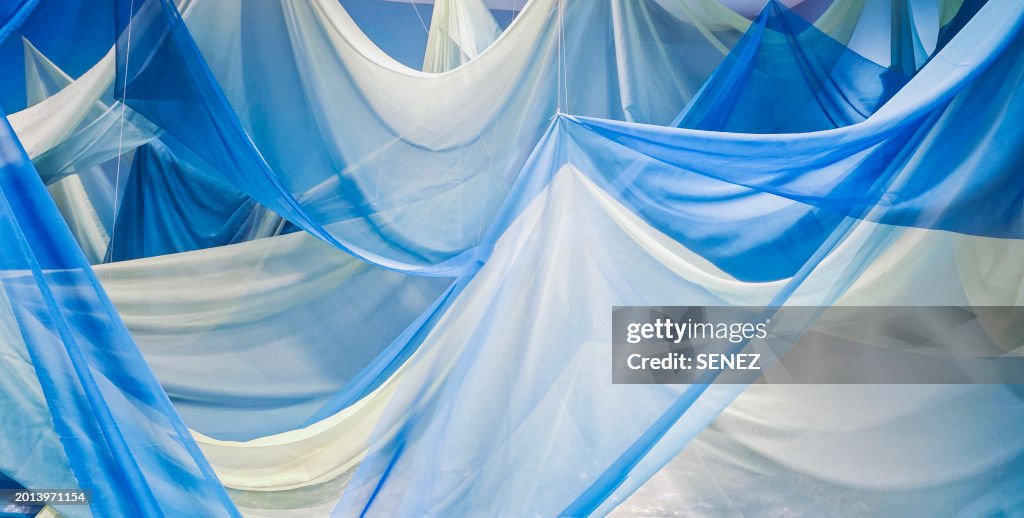 Stage Scenery, Draped chiffon