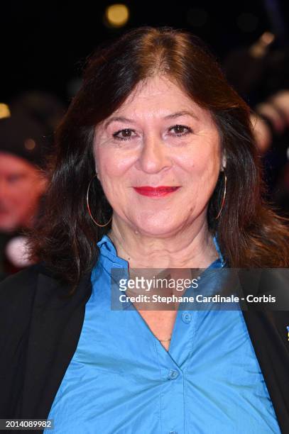 Eva Mattes attends the "Small Things Like These" premiere and Opening Red Carpet for the 74th Berlinale International Film Festival Berlin at...