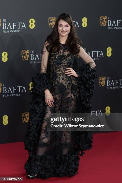Attends the EE BAFTA Film Awards ceremony at The Royal Festival Hall in London, United Kingdom on February 18, 2024.