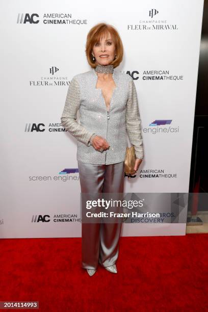 Stefanie Powers attends the 37th Annual American Cinematheque Awards honoring Helen Mirren, Kevin Goetz and Screen Engine at The Beverly Hilton on...