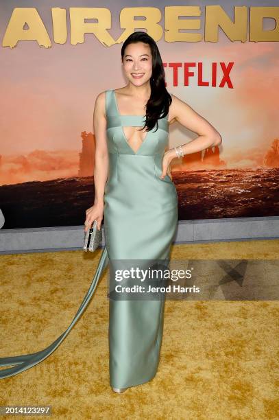 Arden Cho attends Netflix's "Avatar: The Last Airbender" World Premiere Event at The Egyptian Theatre Hollywood on February 15, 2024 in Los Angeles,...