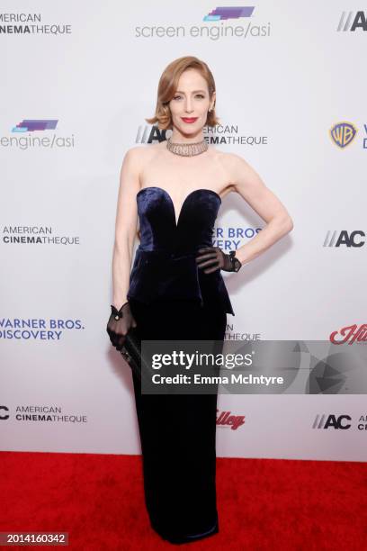 Jaime Ray Newman attends the 37th Annual American Cinematheque Awards at The Beverly Hilton on February 15, 2024 in Beverly Hills, California.