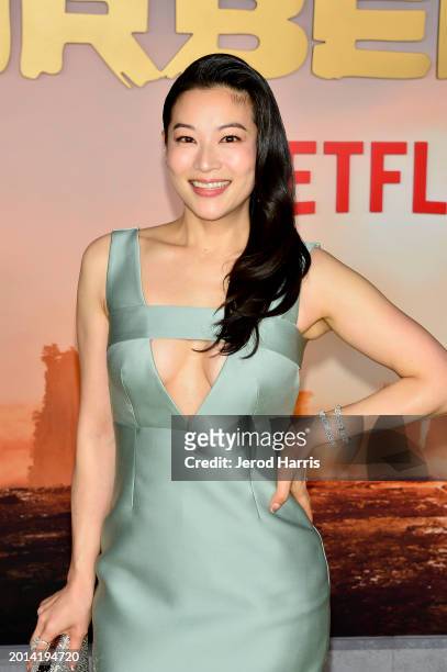 Arden Cho attends Netflix's "Avatar: The Last Airbender" World Premiere Event at The Egyptian Theatre Hollywood on February 15, 2024 in Los Angeles,...