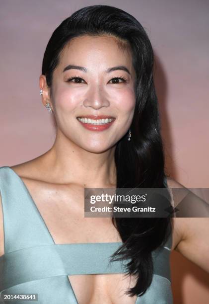 Arden Cho arrives at the Netflix's "Avatar: The Last Airbender" World Premiere Event at The Egyptian Theatre Hollywood on February 15, 2024 in Los...