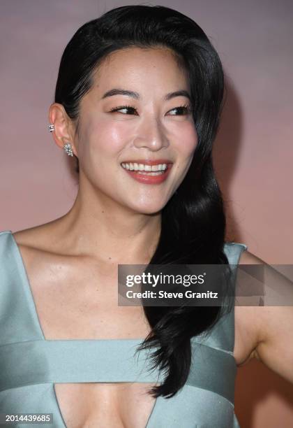 Arden Cho arrives at the Netflix's "Avatar: The Last Airbender" World Premiere Event at The Egyptian Theatre Hollywood on February 15, 2024 in Los...