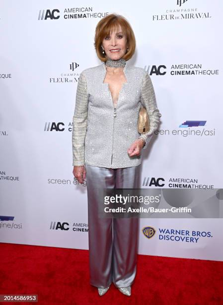 Stefanie Powers attends the 37th Annual American Cinematheque Awards Honoring Helen Mirren, Kevin Goetz And Screen Engine at The Beverly Hilton on...