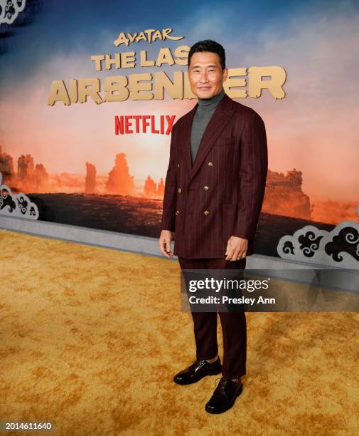 Daniel Dae Kim attends Netflix's "Avatar: The Last Airbender" world premiere at The Egyptian Theatre Hollywood on February 15, 2024 in Los Angeles,...