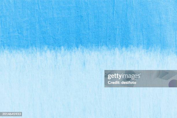 empty blank bright turquoise sky blue gradient coloured grunge textured creative whitewashed wall horizontal vector backgrounds with grungy texture, copy space and texture all over, smudged lighter at bottom edge like artist's water color painted canvas - canvas background stock illustrations