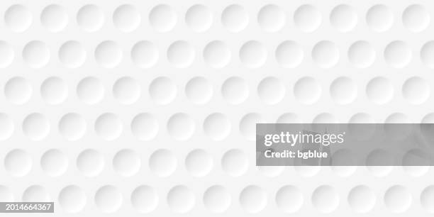 abstract white background - geometric texture - golf ball pattern stock illustrations