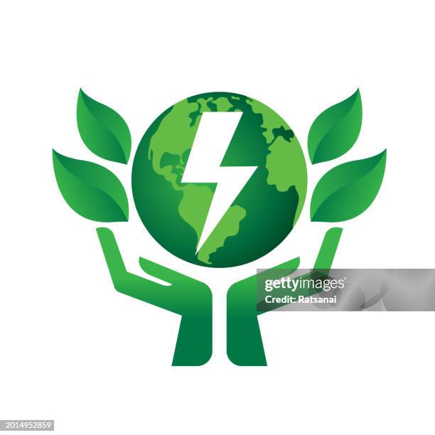 save eco world energy - save planet stock illustrations