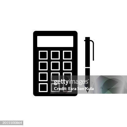 Accounting solid icon design on a white background. This black flat icon suits infographics, web pages, mobile apps, UI, UX, and GUI designs. Accounting solid icon design on a white background. This black flat icon suits infographics, web pages, mobile apps, UI, UX, and GUI designs.