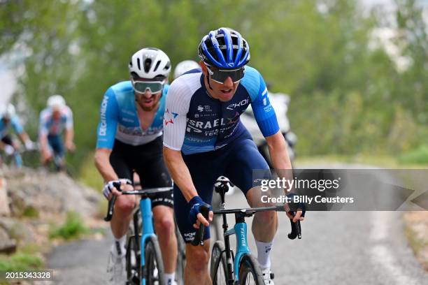 Michael Woods of Canada and Team Israel-Premier Tech competes during the 1st Classic Var 2024 a 184.3km one day race from Saint-Raphael to Mont Faron...